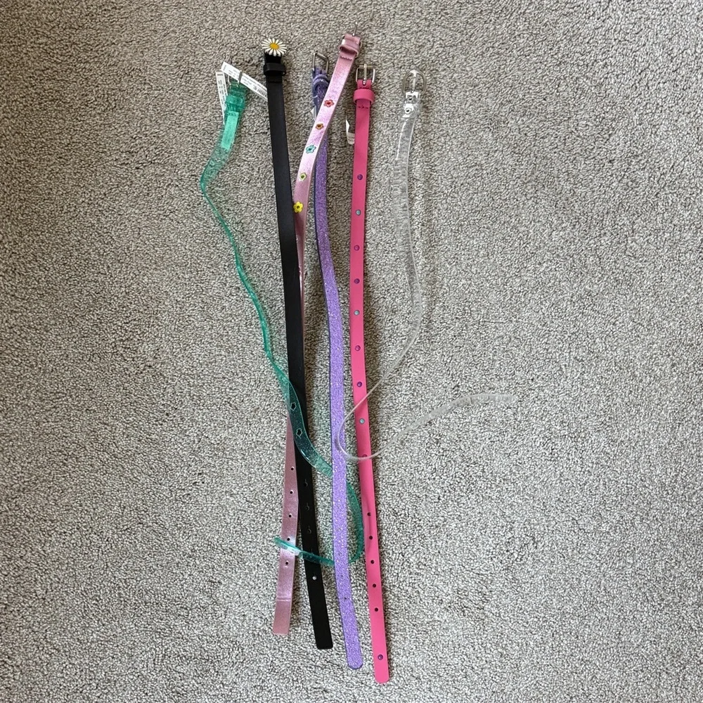 Set of Colorful Belts